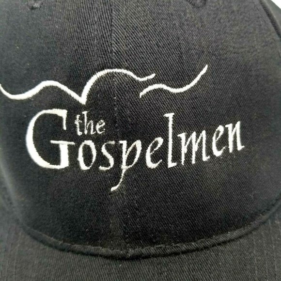 The Gospelmen Southern Gospel Band Music Quartet Hat Cap Strapback Black - Picture 2 of 5